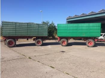 Farm tipping trailer/ Dumper Fortschritt 2x HW 80 mit Silo-Aufbau, Technisch i.O., Zug: picture 1