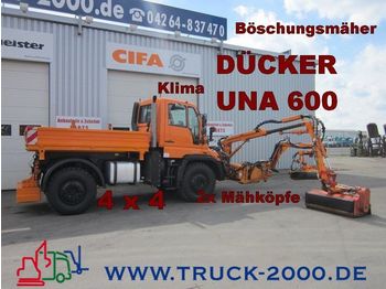 UNIMOG U500 Dücker UNA 600 *Böschungsmäher*Komunalhydr - Agricultural machinery