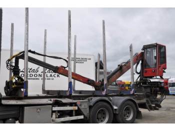 Loglift 96S-78 - Truck mounted crane