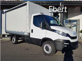 Open body delivery van Iveco Daily 35 S 15 3.0 L Pritsche+Plane Klima+AHK: picture 1