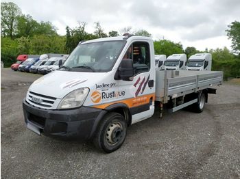 Open body delivery van Iveco Daily 65C18 pritsche 5m /kran FASSI/ nutz.3,6t: picture 1