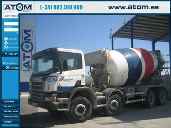 Scania P420 8x4 - Concrete mixer truck