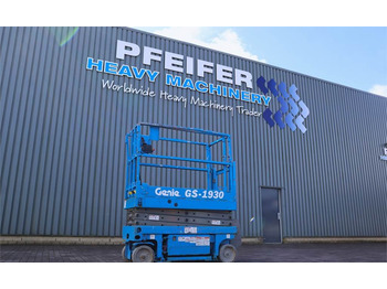 Genie GS1930 Electric, Working Height 7.8 m, 227kg Capac  - Scissor lift: picture 1