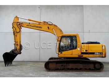 Crawler excavator Hyundai ROBEX 210LC-7: picture 1