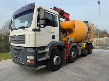 MAN TGA 35.430 8x4 Pumi Liebherr Putzmeister M21  - Concrete mixer truck: picture 2
