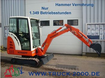 SCHAEFF HR 12 Minibagger neuw. / Zustand / nur 1349 BS - Mini excavator