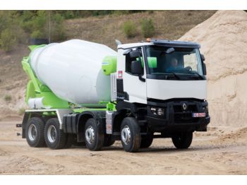 New Concrete mixer truck Renault 8x4 / EuroMixBeton 9m³: picture 1