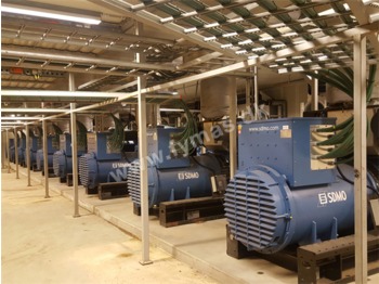 Generator set SDMO T2100 - 9 units x 1680 kW / 2100 kVA - Low hours !: picture 1