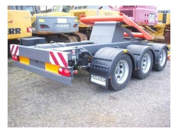 Sandvik / Extec Dolly axle / Dolly Transportachse - Construction machinery