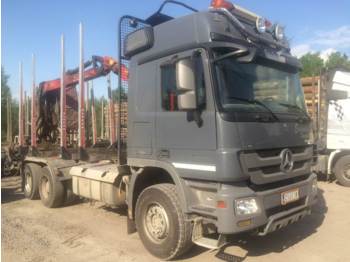 Mercedes-Benz Actros 2655-6x4/450  - Forestry trailer