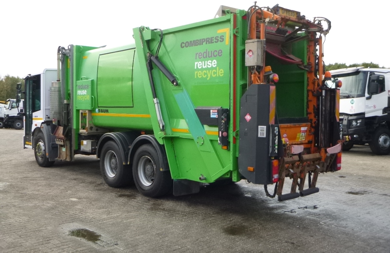 Garbage truck Mercedes Econic 2629LL 6x4 RHD Faun refuse truck: picture 4
