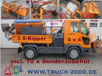 MULTICAR M30 4x4 3 S-Kipper Winter Garten Strassendienst - Road sweeper
