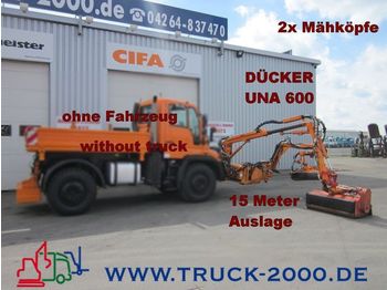 UNIMOG Dücker UNA600 Böschungsmäher 2 Mähköpfe-15 Meter - Municipal/ Special vehicle