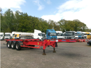 Asca 3-axle container trailer 20-40-45 ft + hydraulics - Container transporter/ Swap body semi-trailer: picture 2