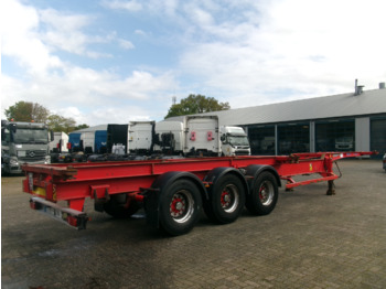 Asca 3-axle container trailer 20-40-45 ft + hydraulics - Container transporter/ Swap body semi-trailer: picture 4