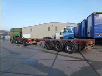 D-TEC 4-as combi trailer - 47.000 Kg - - Container transporter/ Swap body semi-trailer