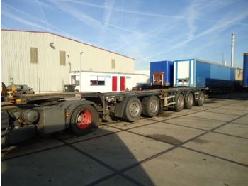 D-TEC 5-Axle combi trailer - CT 53 05D - 53.000 Kg - Container transporter/ Swap body semi-trailer