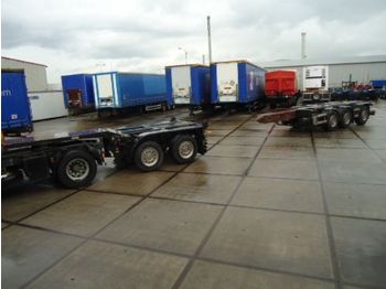D-TEC 5-Axle combi trailer - CT 53 05D - 53.000 Kg - Container transporter/ Swap body semi-trailer