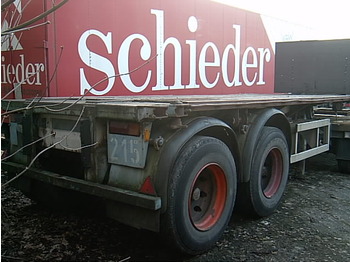 Mega CONTENEDORES DE BARC - Container transporter/ Swap body semi-trailer