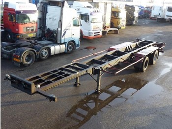 Netam Goosenek 40 voets steel suspension BPW - Container transporter/ Swap body semi-trailer