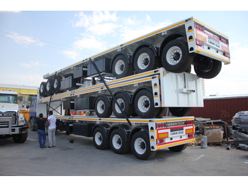 OZSAN TRAILER 3 AXLE CONTAINER CARRIER (OZS - K3) - Container transporter/ Swap body semi-trailer