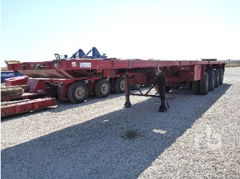 Traylona GP4CHL15T 72 Ton Quad/A Extendable - Container transporter/ Swap body semi-trailer
