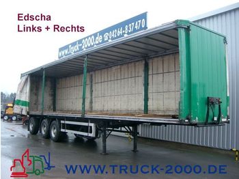 ACKERMANN I-SDX 135 EL 3 Achs Edscha L+R Staplerhalterung - Curtainsider semi-trailer