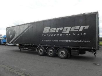  Berger, Sattelauflieger SAPL 24LTP, Leicht - Curtainsider semi-trailer