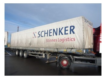 Netam 3 axle Tilttrailer - Curtainsider semi-trailer