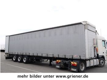 Schmitz SCS 24 gardine 2800 mm INNEN / SAF / HUBDACH  - Curtainsider semi-trailer