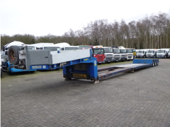 Low loader semi-trailer Doll 3-axle lowbed trailer T3H-S3F/25 / 65 t / 3 steering axles: picture 1