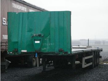Coder PLATEAU S3384D - Dropside/ Flatbed semi-trailer