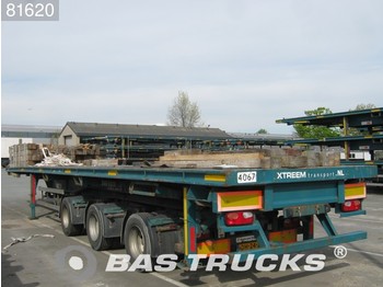 Tirsan 2-Lenkachsen Liftachse SC - Dropside/ Flatbed semi-trailer