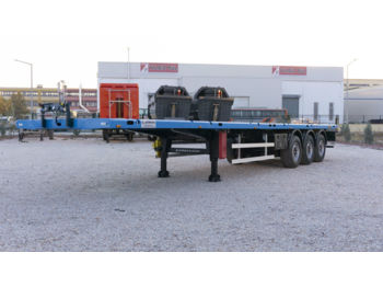 New Container transporter/ Swap body semi-trailer EMIRSAN 12 locks Flatbed Trailer: picture 1