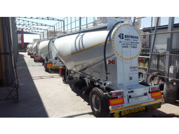 New Tanker semi-trailer for transportation of cement EMIRSAN Manufacturer , Direct from Factory ..: picture 1