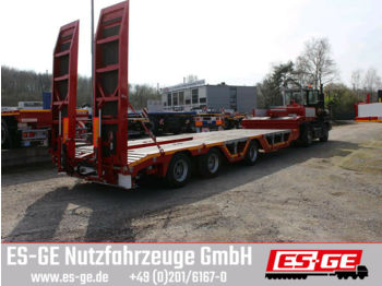 Low loader semi-trailer ES-GE 3-Achs-Satteltieflader - Radmulden: picture 1