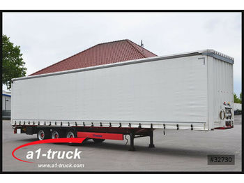 Curtainsider semi-trailer Krone SDP 27, Mega, Liftachse, SAF / 455/40 R 22.5: picture 1