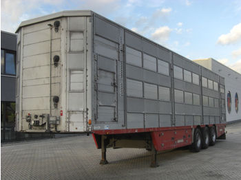 Pezzaioli SBA63U / 3 Achsen / BPW-Achsen / 3 Stock  - Livestock semi-trailer