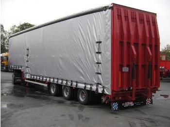 Dinkel 3-Achs-MEGA-Sattelteflader - hydr. Rampe - Aufbauverbreiterung - Low loader semi-trailer