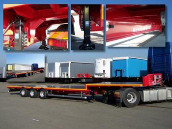 Kässbohrer JB JUMBOSATTEL 92 cm / BPW / 5400 kg leer NEU - Low loader semi-trailer