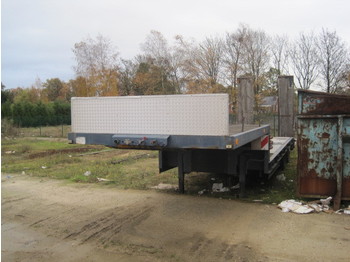  MOL 2-Achsen - BLATTFEDERUNG - Low loader semi-trailer