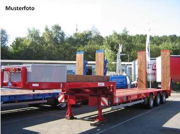 Mueller-Mitteltal 3-Achs-Satteltieflader mit Rampen - Low loader semi-trailer