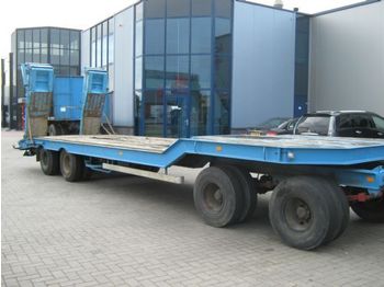 Müller-Mitteltal 4 asser bladgeveerd 40 ton - Low loader semi-trailer