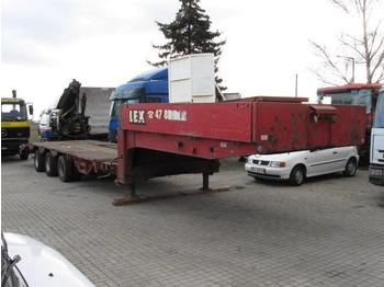  Tang 40t Lenk+Liftachse auf 19,5m Ausziehbar - Low loader semi-trailer