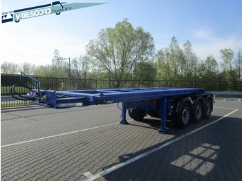 Container transporter/ Swap body semi-trailer MEUSEL Steillader-Tilting: picture 1