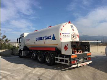 New Tanker semi-trailer for transportation of gas MIM-MAK ADR CERTİFİED LPG BOBTAİL TANK: picture 1