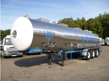 Tanker semi-trailer for transportation of chemicals Magyar Chemical tank inox 34 m3 / 4 comp: picture 1
