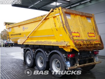 Tipper semi-trailer Ozunlu 23m3 Stahl kipper BPW 2x Liftachse ZK1: picture 1