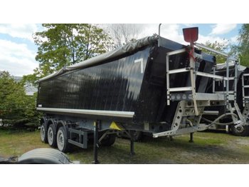 Tipper semi-trailer Schmitz SKI 24 Alukastenmulde,  31m³, Liftachse: picture 1