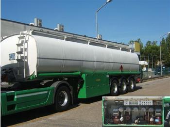  *ACERBI* FUEL/BENZIN/DIEZEL 5 x ROOMS 40.685 LTR - Tanker semi-trailer